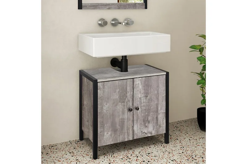 Vaskeskab Chris 2 Døre - 2 Døre - Opbevaring - Opbevaringsmøbler - Kommode - Entrékommode