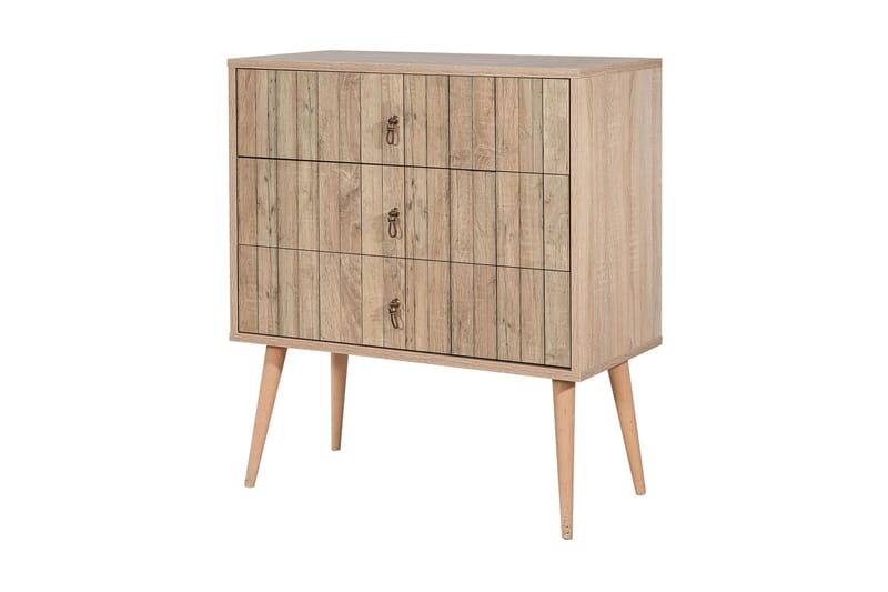 Vellavie Kommode Panel - Lysebrun - Opbevaring - Opbevaringsmøbler - Kommode - Entrékommode