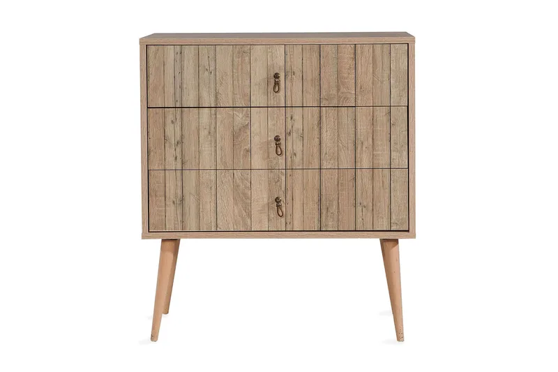 Vellavie Kommode Panel - Lysebrun - Opbevaring - Opbevaringsmøbler - Kommode - Entrékommode