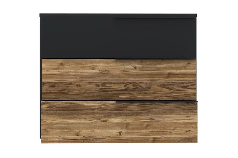 Vergina Kommode 42x100 cm - Brun/Sort - Opbevaring - Opbevaringsmøbler - Kommode