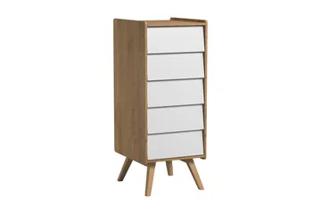 Vintage Kommode Træ/Natur/Hvid - VOX - Opbevaring - Opbevaringsmøbler - Kommode
