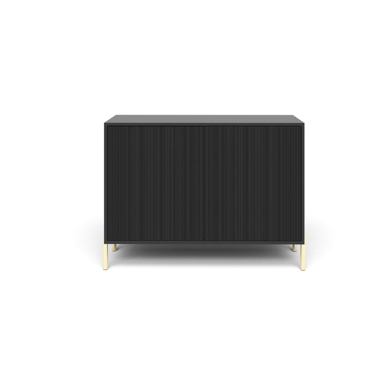 Virmani Kommode 104 cm - Sort - Opbevaring - Opbevaringsmøbler - Kommode