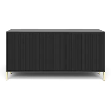 Virmani Kommode 154 cm - Sort - Opbevaring - Opbevaringsmøbler - Kommode