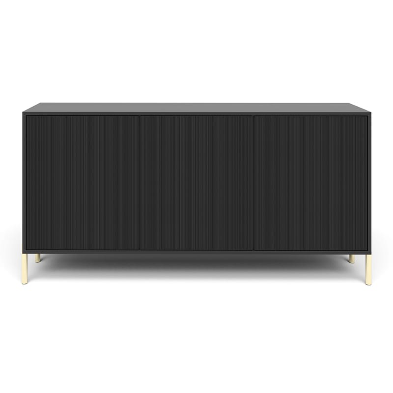 Virmani Kommode 154 cm - Sort - Opbevaring - Opbevaringsmøbler - Kommode