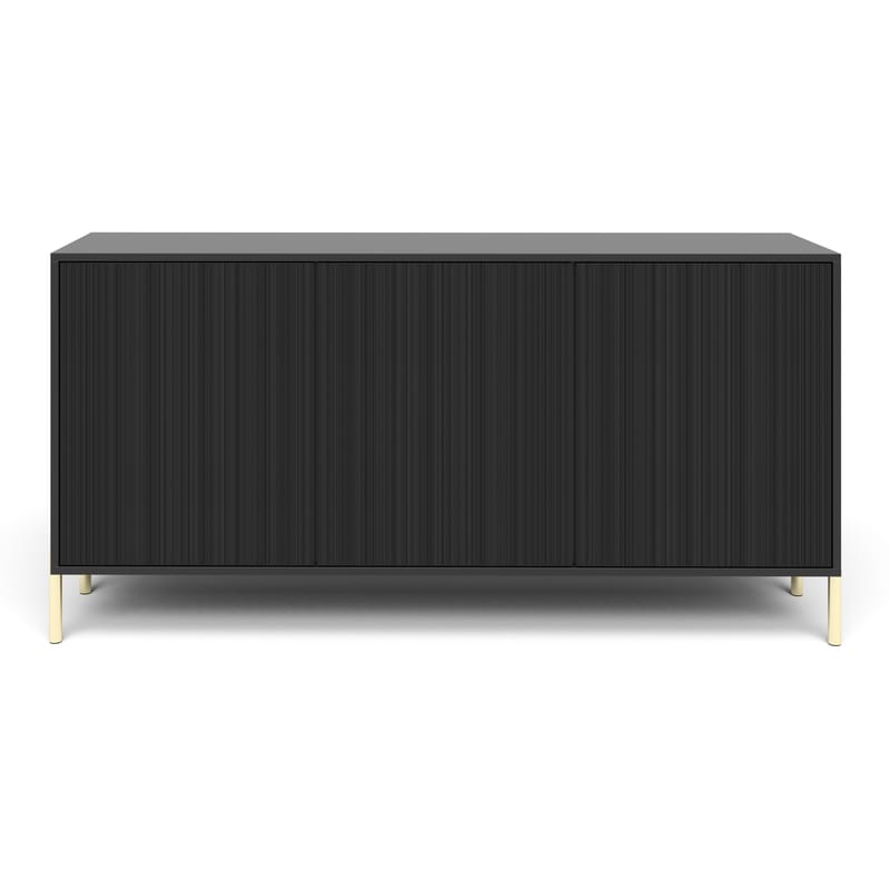 Virmani Kommode 154 cm - Sort - Opbevaring - Opbevaringsmøbler - Kommode