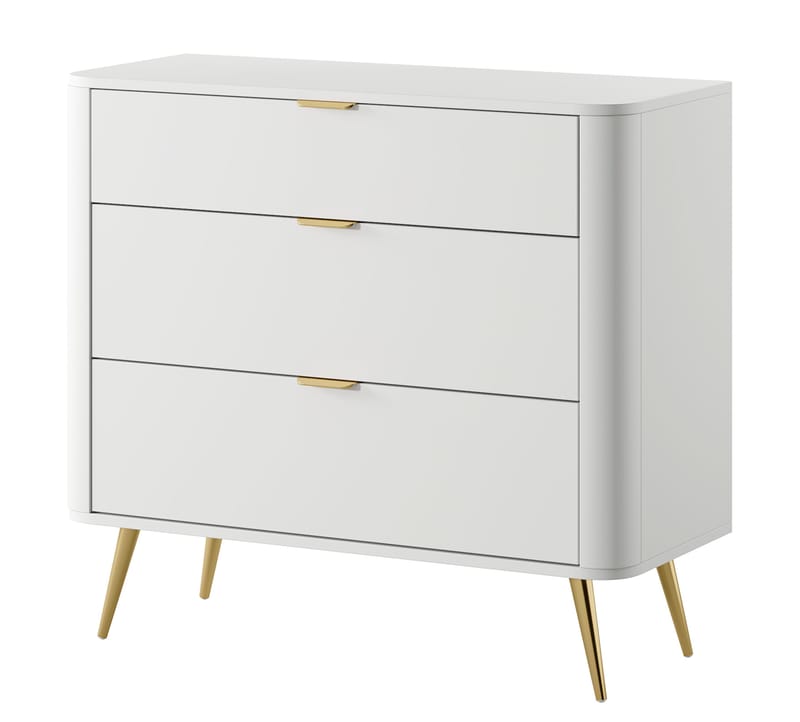 Walia Kommode 93 cm - Hvid - Opbevaring - Opbevaringsmøbler - Kommode - Entrékommode