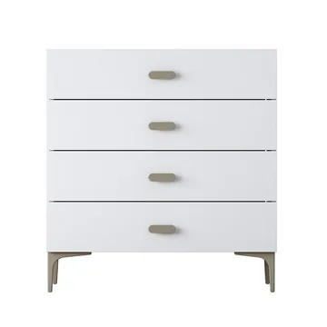 Kommode Wallxpert Cleo hylde (85,6 x 90,7 x 45 cm) hvid - Hvid - Opbevaring - Opbevaringsmøbler - Kommode