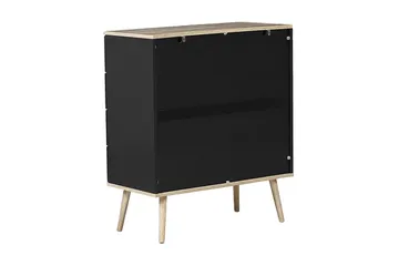 Walpi Kommode 79 cm - Sort - Opbevaring - Opbevaringsmøbler - Kommode - Entrékommode