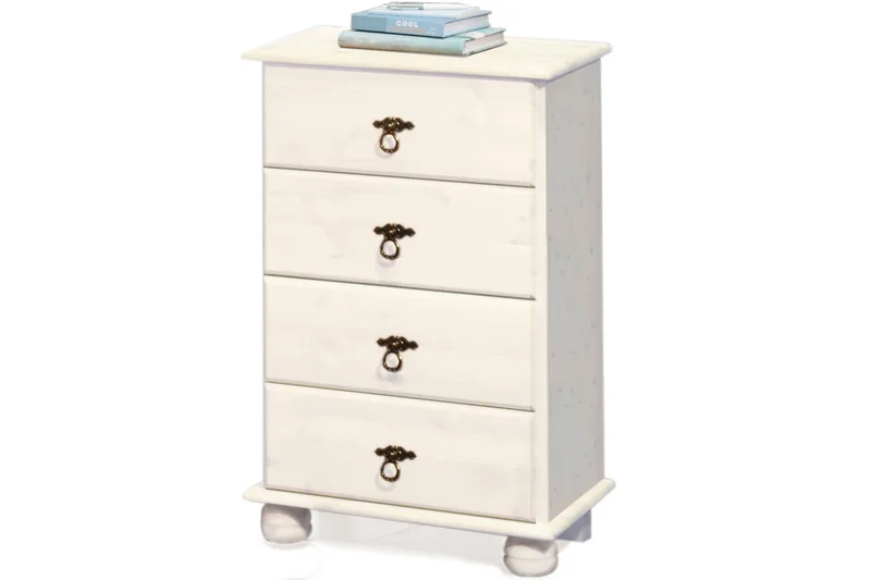 Welton kommode 50x80 cm - hvid - Opbevaring - Opbevaringsmøbler - Kommode - Entrékommode