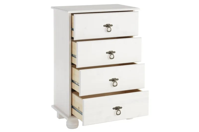 Welton kommode 50x80 cm - hvid - Opbevaring - Opbevaringsmøbler - Kommode - Entrékommode