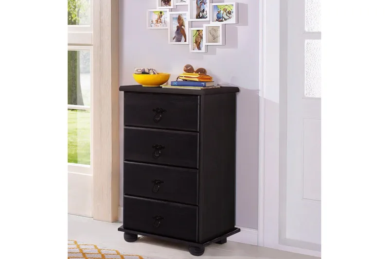 Welton kommode 50x80 cm - sort - Opbevaring - Opbevaringsmøbler - Kommode