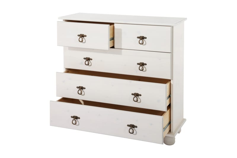 Welton kommode 82 cm - hvid - Opbevaring - Opbevaringsmøbler - Kommode