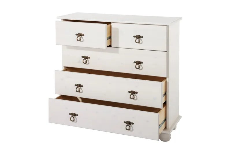 Welton kommode 82 cm - hvid - Opbevaring - Opbevaringsmøbler - Kommode - Entrékommode