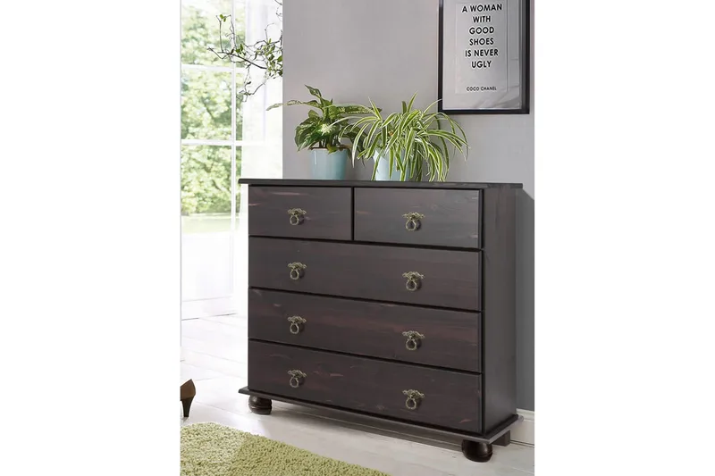 Welton kommode 82 cm - sort - Opbevaring - Opbevaringsmøbler - Kommode - Entrékommode