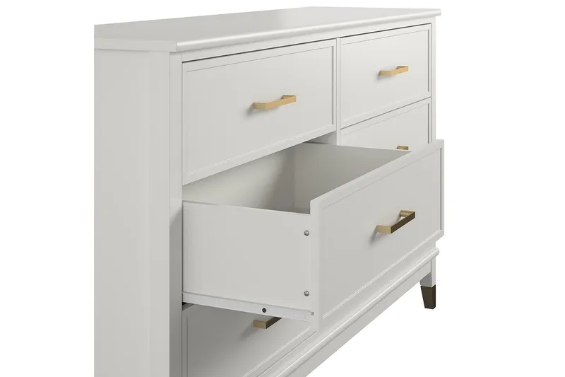 Westerleigh Kommode 144x41 cm Hvid - CosmoLiving - Opbevaring - Opbevaringsmøbler - Kommode