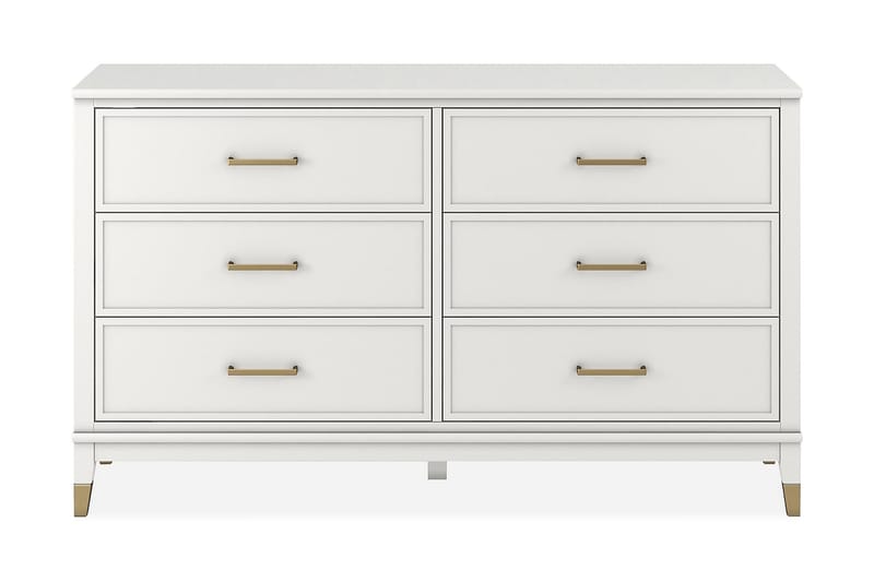 Westerleigh Kommode 144x41 cm Hvid - Opbevaring - Opbevaringsmøbler - Kommode