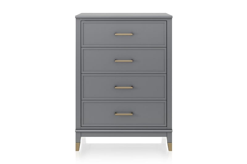 Westerleigh Kommode 76x50 cm Grafitgrå - Opbevaring - Opbevaringsmøbler - Kommode - Entrékommode