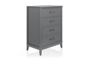 Westerleigh Kommode 76x50 cm Grafitgrå - Opbevaring - Opbevaringsmøbler - Kommode - Entrékommode