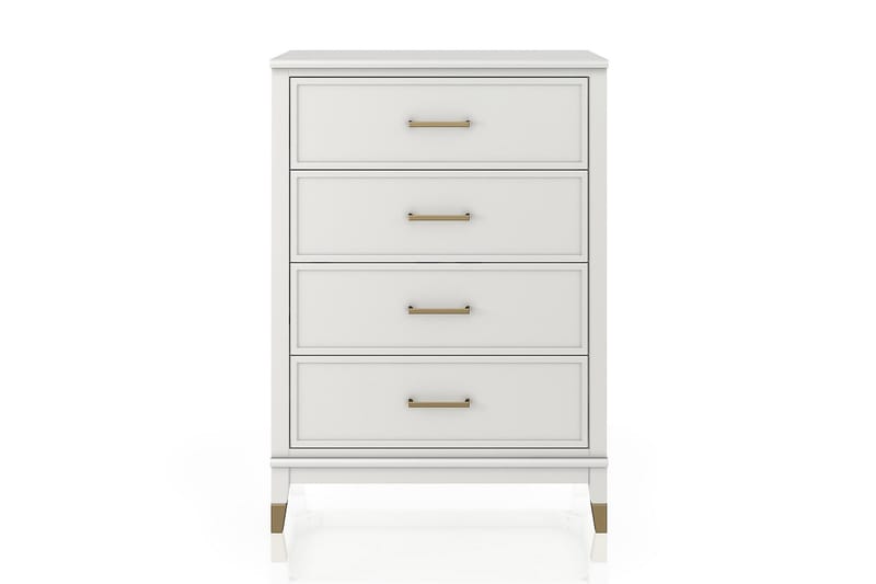Westerleigh Kommode 76x50 cm Hvid - CosmoLiving - Opbevaring - Opbevaringsmøbler - Kommode - Entrékommode