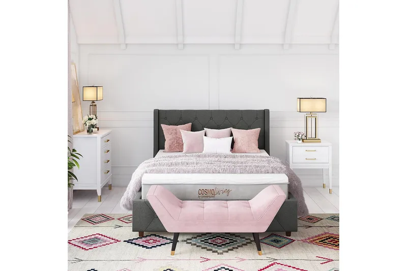 Westerleigh Kommode 76x50 cm Hvid - CosmoLiving - Opbevaring - Opbevaringsmøbler - Kommode - Entrékommode