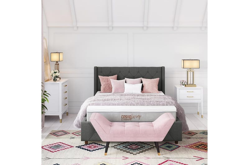 Westerleigh Kommode 76x50 cm Hvid - Opbevaring - Opbevaringsmøbler - Kommode - Entrékommode