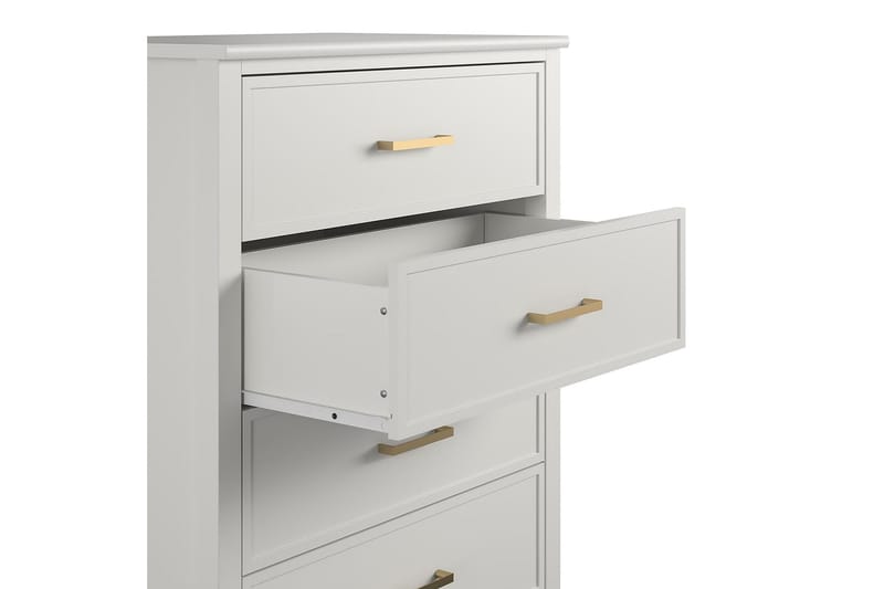 Westerleigh Kommode 76x50 cm Hvid - Opbevaring - Opbevaringsmøbler - Kommode - Entrékommode