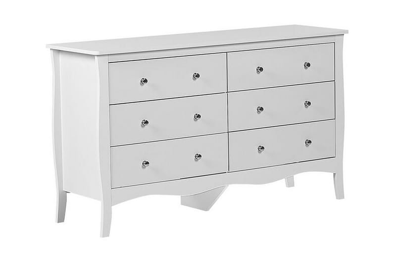 Winchester Kommode 130 cm, Hvid