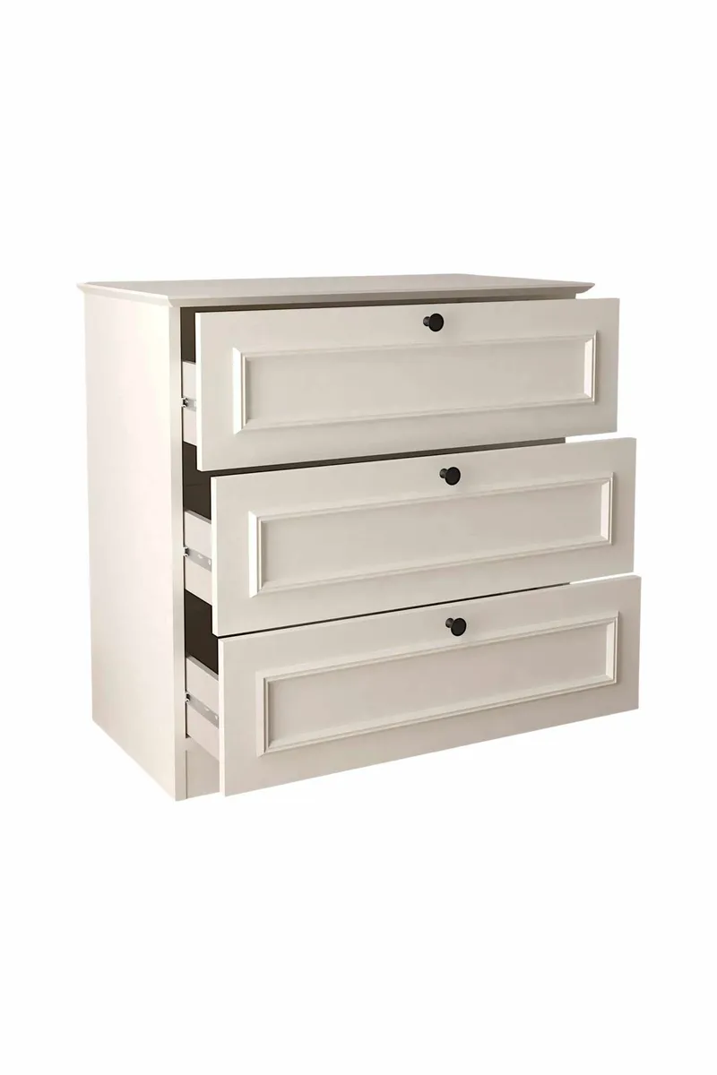 Wonthaggi kommode 78 cm - Hvid - Opbevaring - Opbevaringsmøbler - Kommode - Entrékommode