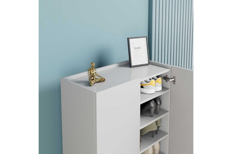 Zenla Kommode 72 cm - Hvid - Opbevaring - Opbevaringsmøbler - Kommode - Entrékommode