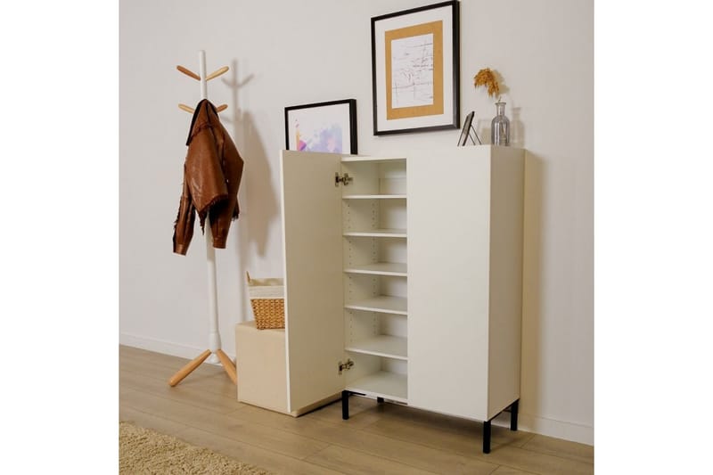 Zenla Kommode 72 cm - Hvid - Opbevaring - Opbevaringsmøbler - Kommode - Entrékommode