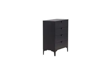 Kommode Piring - Sort, 40x78x98 - Opbevaring - Opbevaringsmøbler - Kommode - Entrékommode