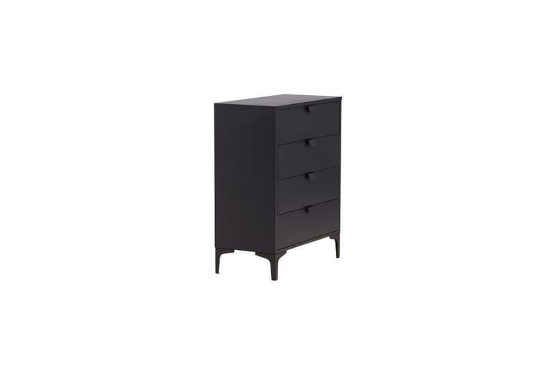 Kommode Piring - Sort, 40x78x98 - Opbevaring - Opbevaringsmøbler - Kommode - Entrékommode