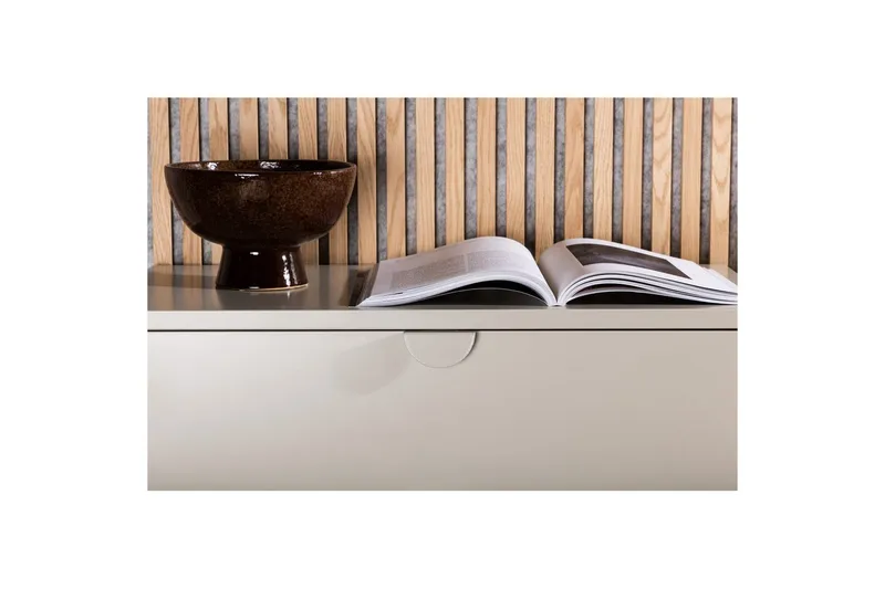 Kommode Piring - Beige, 40x78x98 - Opbevaring - Opbevaringsmøbler - Kommode - Entrékommode