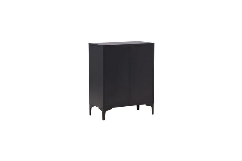 Kommode Piring - Sort, 40x78x98 - Opbevaring - Opbevaringsmøbler - Kommode - Entrékommode
