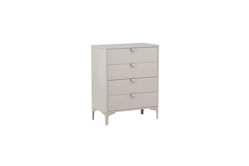 Kommode Piring - Beige, 40x78x98 - Opbevaring - Opbevaringsmøbler - Kommode - Entrékommode