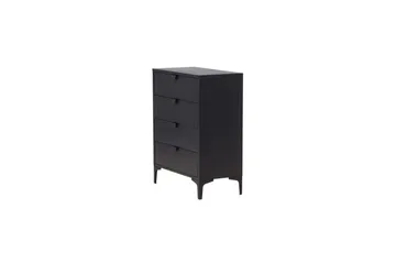 Kommode Piring - Sort, 40x78x98 - Opbevaring - Opbevaringsmøbler - Kommode - Entrékommode