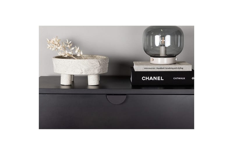 Kommode Piring - Sort, 40x78x98 - Opbevaring - Opbevaringsmøbler - Kommode - Entrékommode