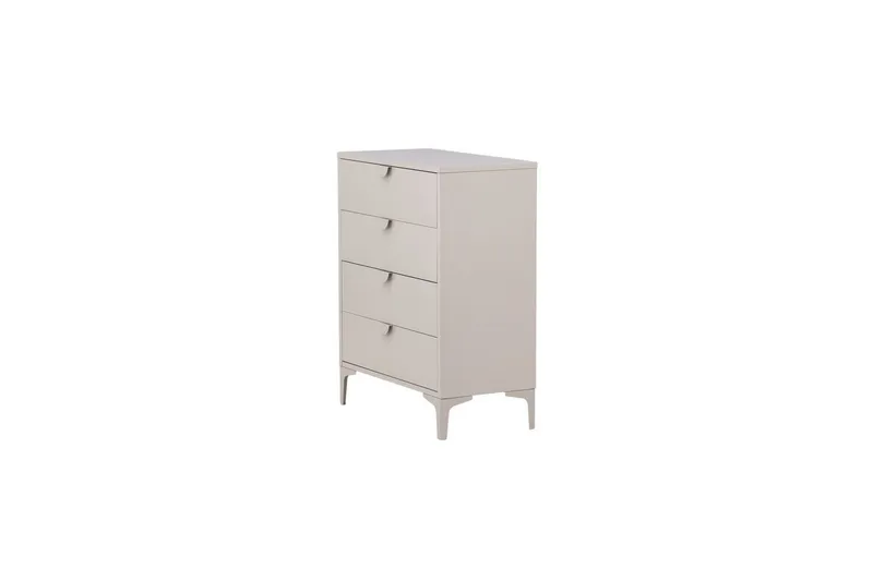 Kommode Piring - Beige, 40x78x98 - Opbevaring - Opbevaringsmøbler - Kommode - Entrékommode