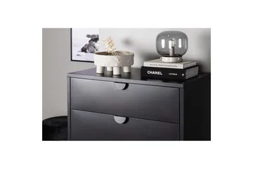 Kommode Piring - Sort, 40x78x98 - Opbevaring - Opbevaringsmøbler - Kommode - Entrékommode