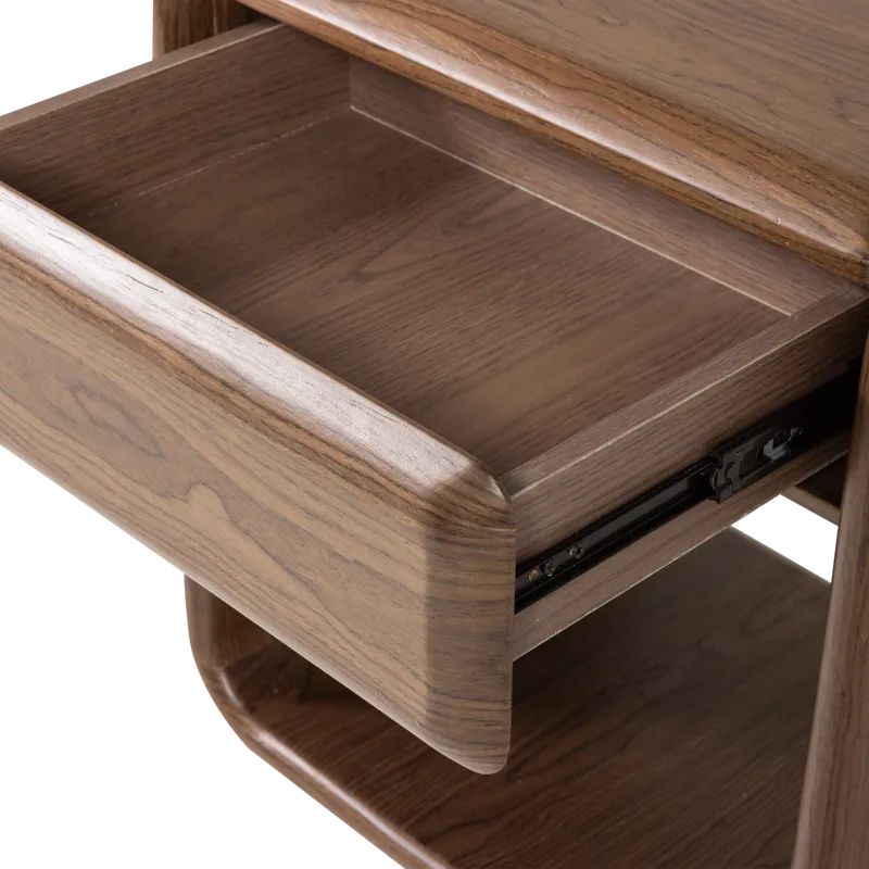 Kommode/Natbord Elura 40 cm - Brun - Møbler - Borde - Aflastningsbord - Sengebord