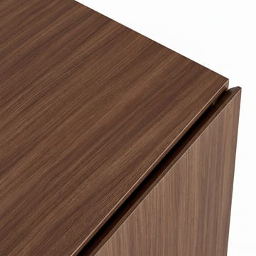 Konsolbord Nordure Rialto (160 x 80 x 40 cm) Milano Valnød Sort - Milano valnød og sort - Opbevaring - Opbevaringsmøbler - Skænke & sideboards