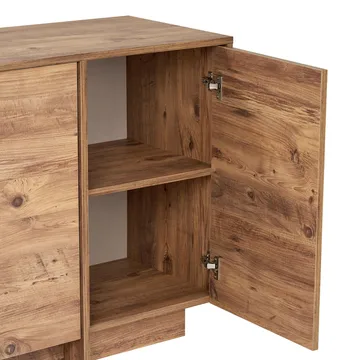 Konsolbord Nordure Varen (180 x 82 x 45 cm) Atlantic Pine - Atlantic Pine - Opbevaring - Opbevaringsmøbler - Skænke & sideboards