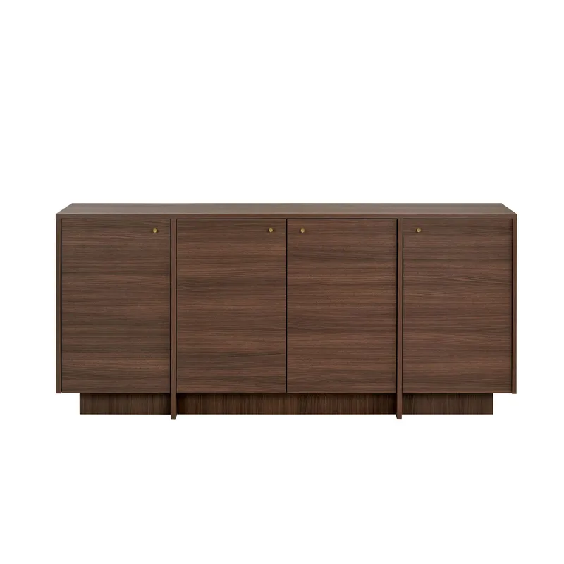 Konsolbord Nordure Varen (180 x 82 x 45 cm) Valnød - Valnød - Opbevaring - Opbevaringsmøbler - Skænke & sideboards