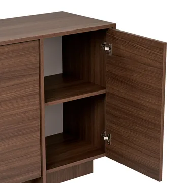 Konsolbord Nordure Varen (180 x 82 x 45 cm) Valnød - Valnød - Opbevaring - Opbevaringsmøbler - Skænke & sideboards