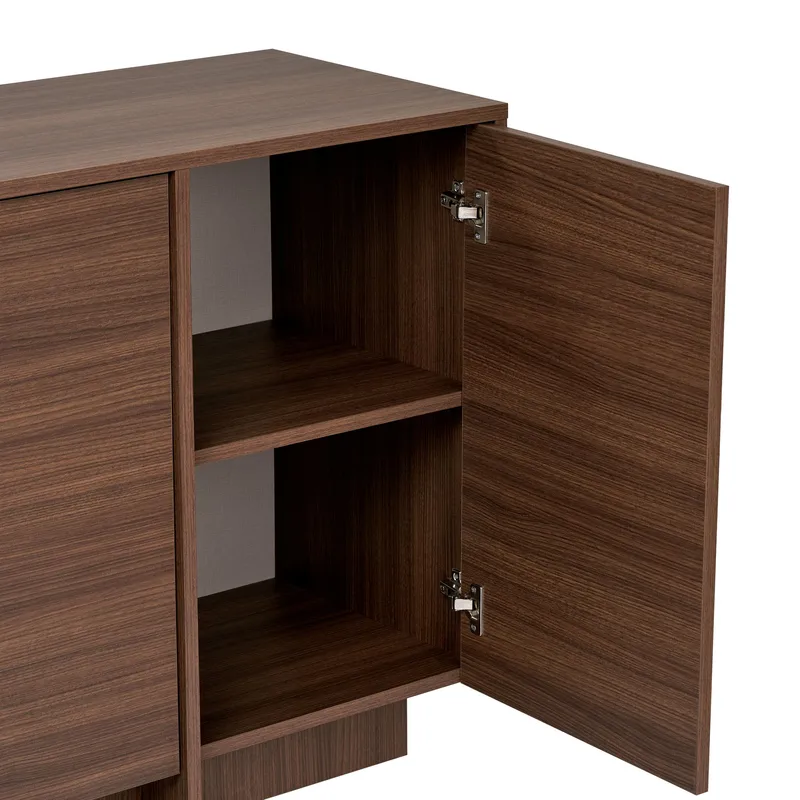 Konsolbord Nordure Varen (180 x 82 x 45 cm) Valnød - Valnød - Opbevaring - Opbevaringsmøbler - Skænke & sideboards