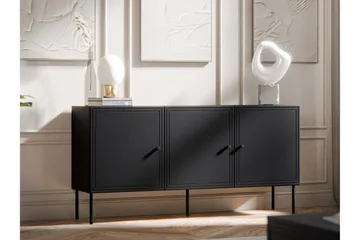 Laholm Kommode 151 cm - Sort - Opbevaring - Opbevaringsmøbler - Kommode