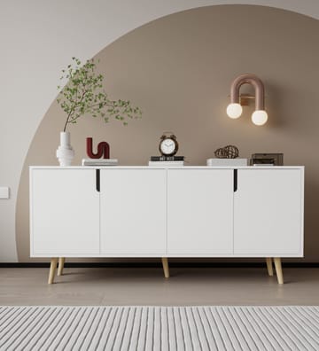 Latinara Konsolbord 180 cm - Hvid - Opbevaring - Opbevaringsmøbler - Skænke & sideboards