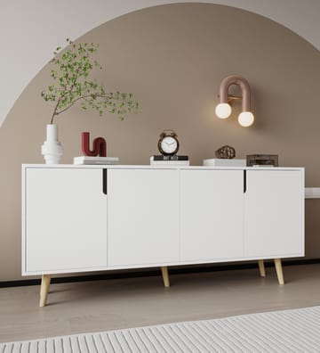 Latinara Konsolbord 180 cm - Hvid - Opbevaring - Opbevaringsmøbler - Skænke & sideboards