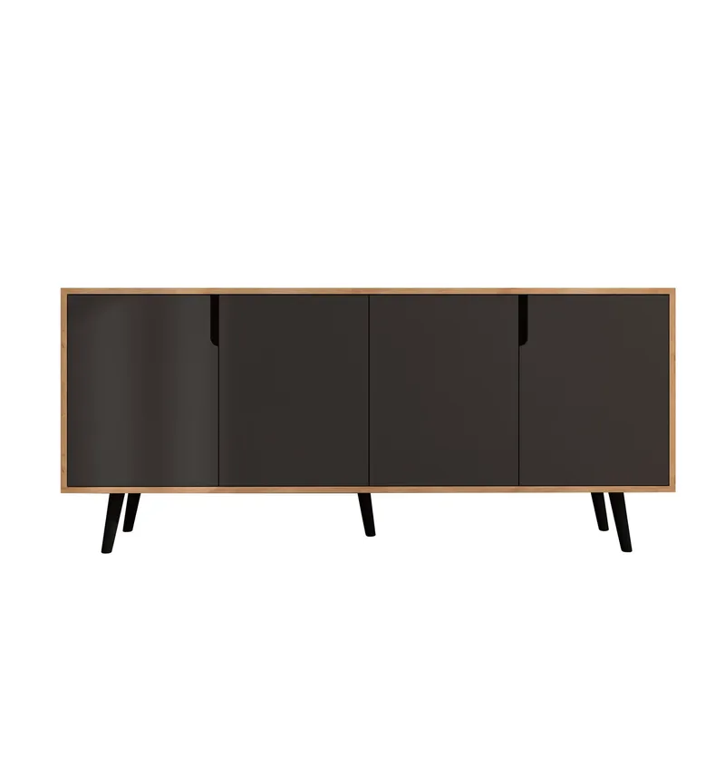 Latinara Konsolbord 180 cm - Sapphire eg, antracit - Opbevaring - Opbevaringsmøbler - Skænke & sideboards