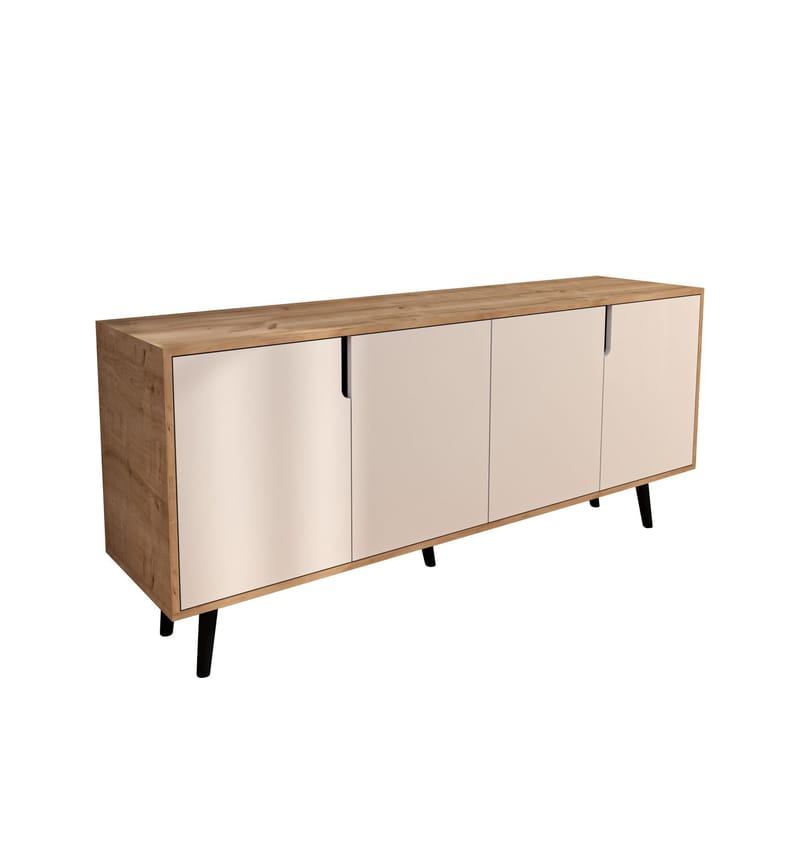 Latinara Konsolbord 180 cm - Sapphire eg, hvid - Opbevaring - Opbevaringsmøbler - Skænke & sideboards